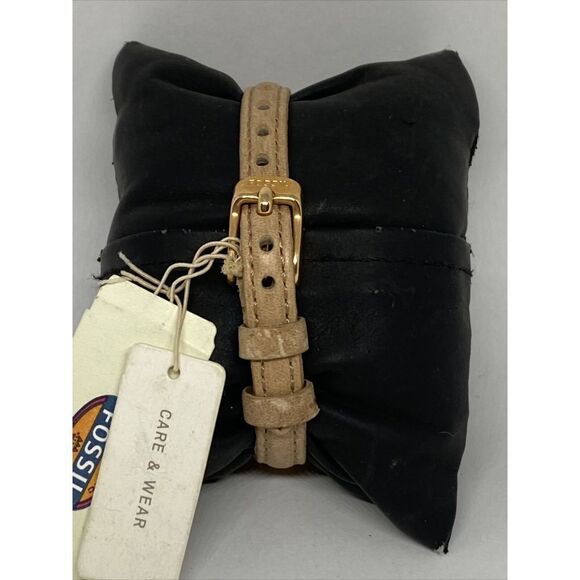 Fossil Jacqueline ES3802 Women's Beige Leather Analog Dial Quartz Watch JK870 - Picture 6 of 12